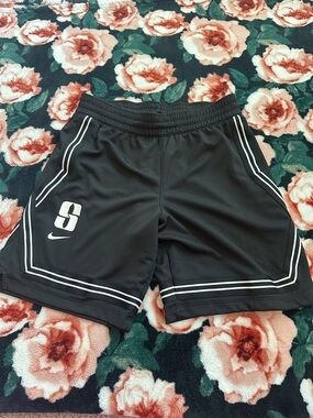 Nike Sabrina Ionescu Black Athletic Shorts - Girls L - EUC